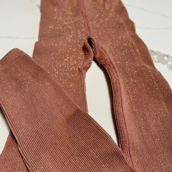 FP Movement by Free People Glitter Metallic Leggings Free People Size Small - Picture 2 of 7